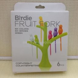 小鳥水果叉套裝 美樂(lè)日用的精致設(shè)計(jì)，義烏購(gòu)便捷購(gòu)物體驗(yàn)